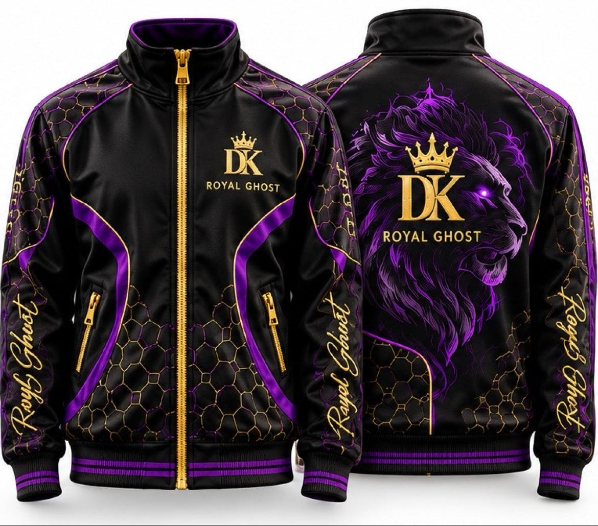 Sovereign Hex Velocity Track Jacket — front and back view