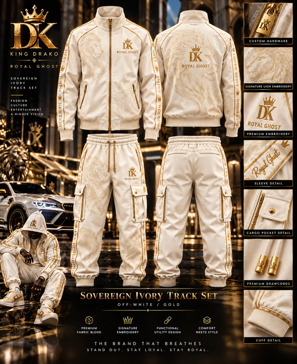 Sovereign Ivory Track Set